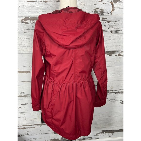 LULULEMON Rain For Daze Hooded Zip Jacket Prep Red Sz 6 NWOT - Picture 3 of 7